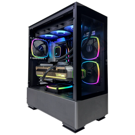 VelocityCore Gaming PC (AMD Ryzen 9 9950X CPU, RTX 5070 Ti 16GB GPU, 64GB RAM)