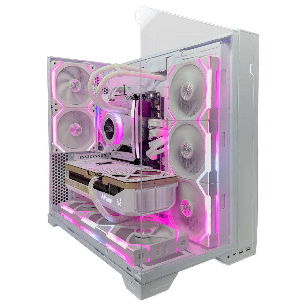 Versa White Gaming PC (Intel Core i9-14900K CPU, RTX 5080 OC 16GB GPU, 64GB RAM)