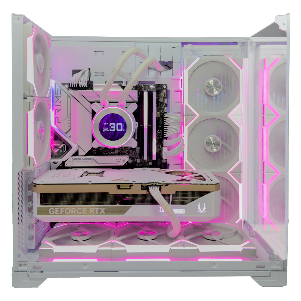 Versa White Gaming PC (Intel Core i9-14900K CPU, RTX 5080 OC 16GB GPU, 64GB RAM)