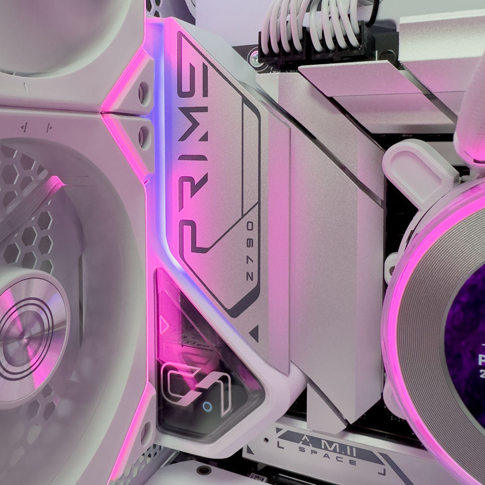 Versa White Gaming PC (Intel Core i9-14900K CPU, RTX 5080 OC 16GB GPU, 64GB RAM)
