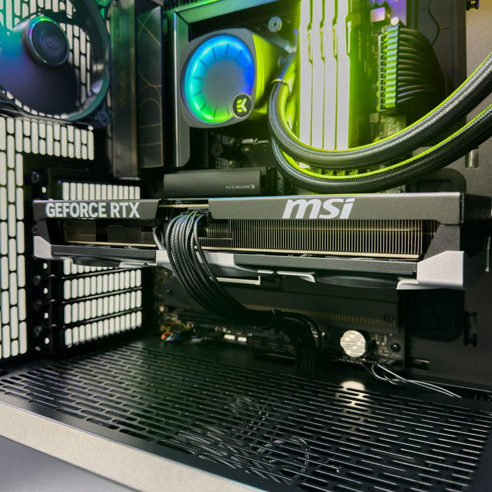 Wood Gaming PC (AMD Ryzen 9 9950X3D CPU, RTX 5070 Ti OC 16GB GPU, 128GB RAM)