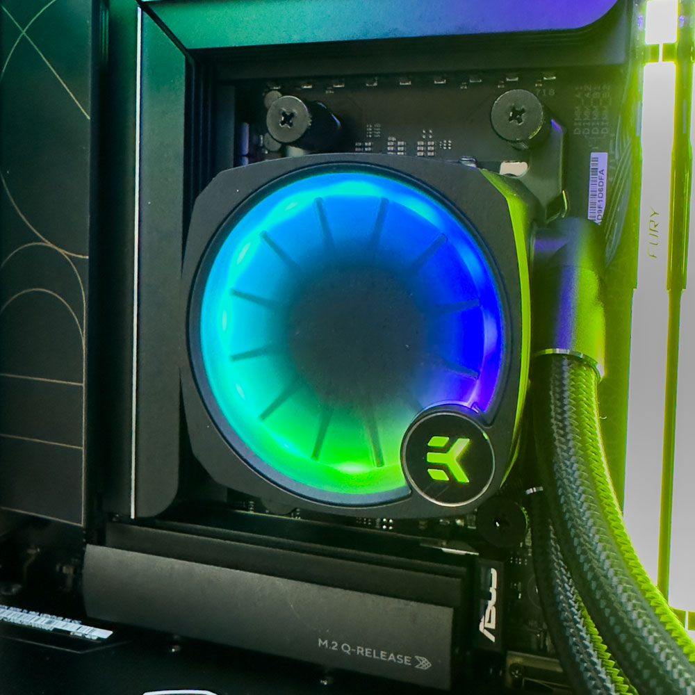 Wood Gaming PC (AMD Ryzen 9 9950X3D CPU, RTX 5070 Ti OC 16GB GPU, 128GB RAM)
