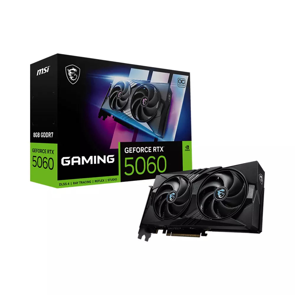 WraithFang Gaming PC (Intel Core i5-14400F CPU, RTX 5060 OC 8GB GPU, 32GB RAM)
