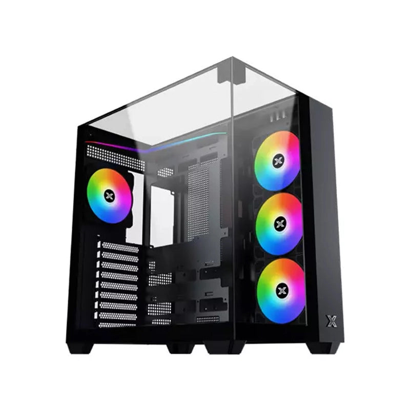 XtremeForce Gaming PC (AMD Ryzen 7 9700X CPU, RTX 5070 2X 12GB OC GPU, 32GB RAM)
